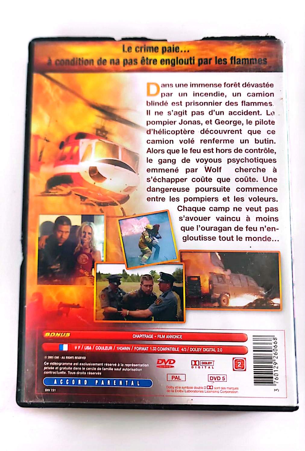 Firefight : Piège au Cœur du Brasier – DVD | Stephen Baldwin | Thriller Action | VF | Occasion Bon État