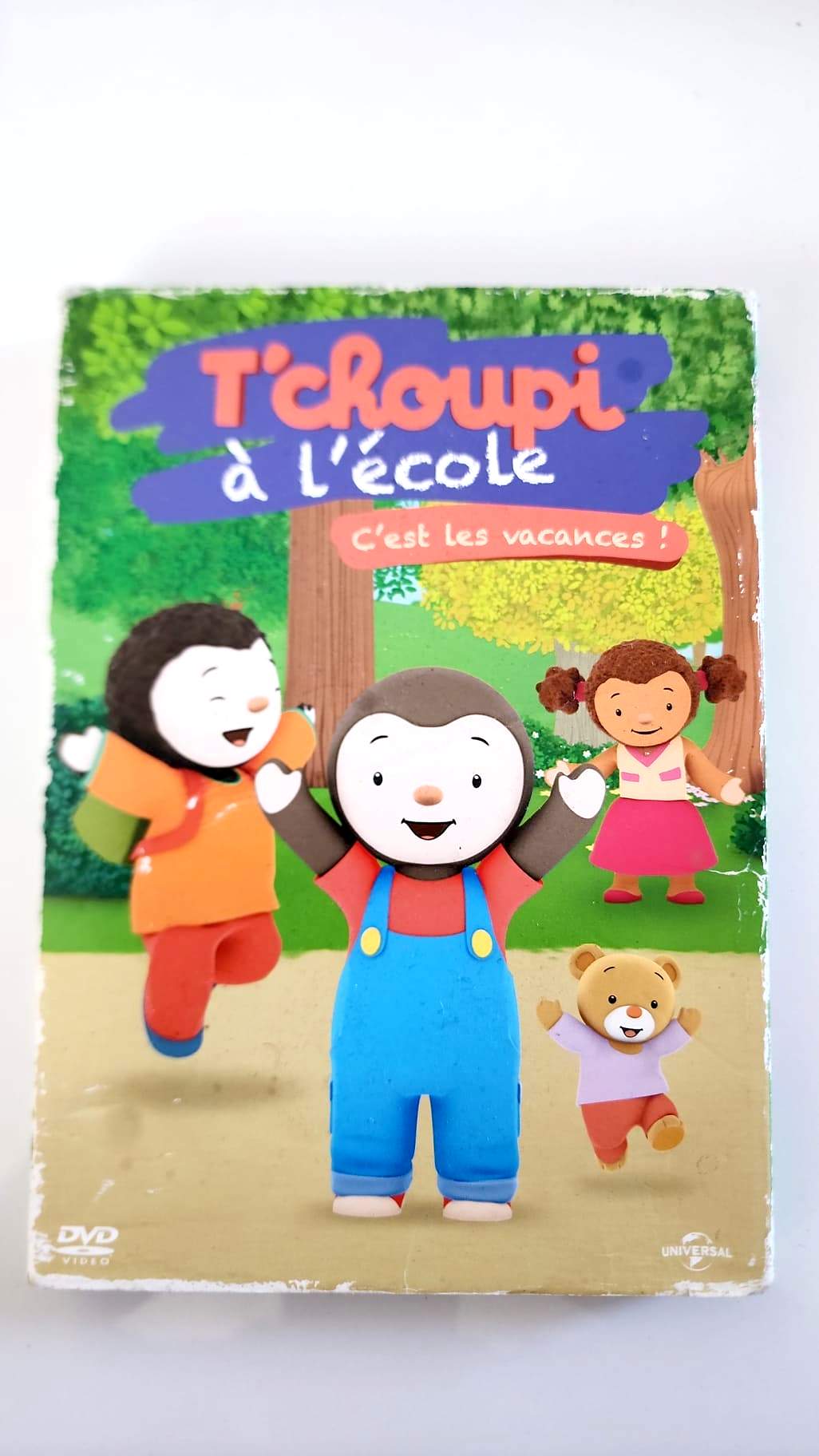 T'choupi à l'école C'est les vacances - DVD recto