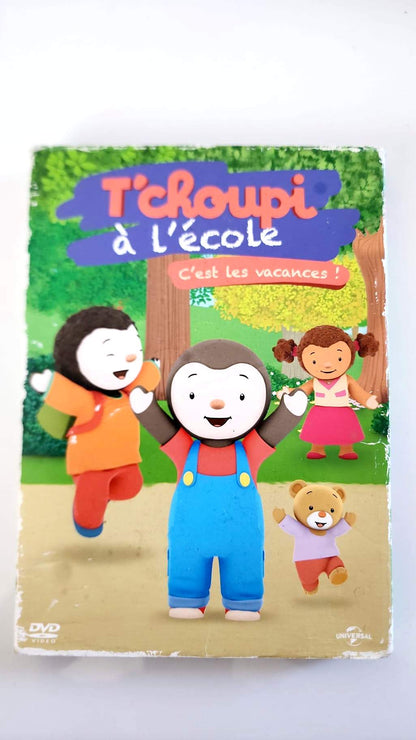 T'choupi à l'école C'est les vacances - DVD recto