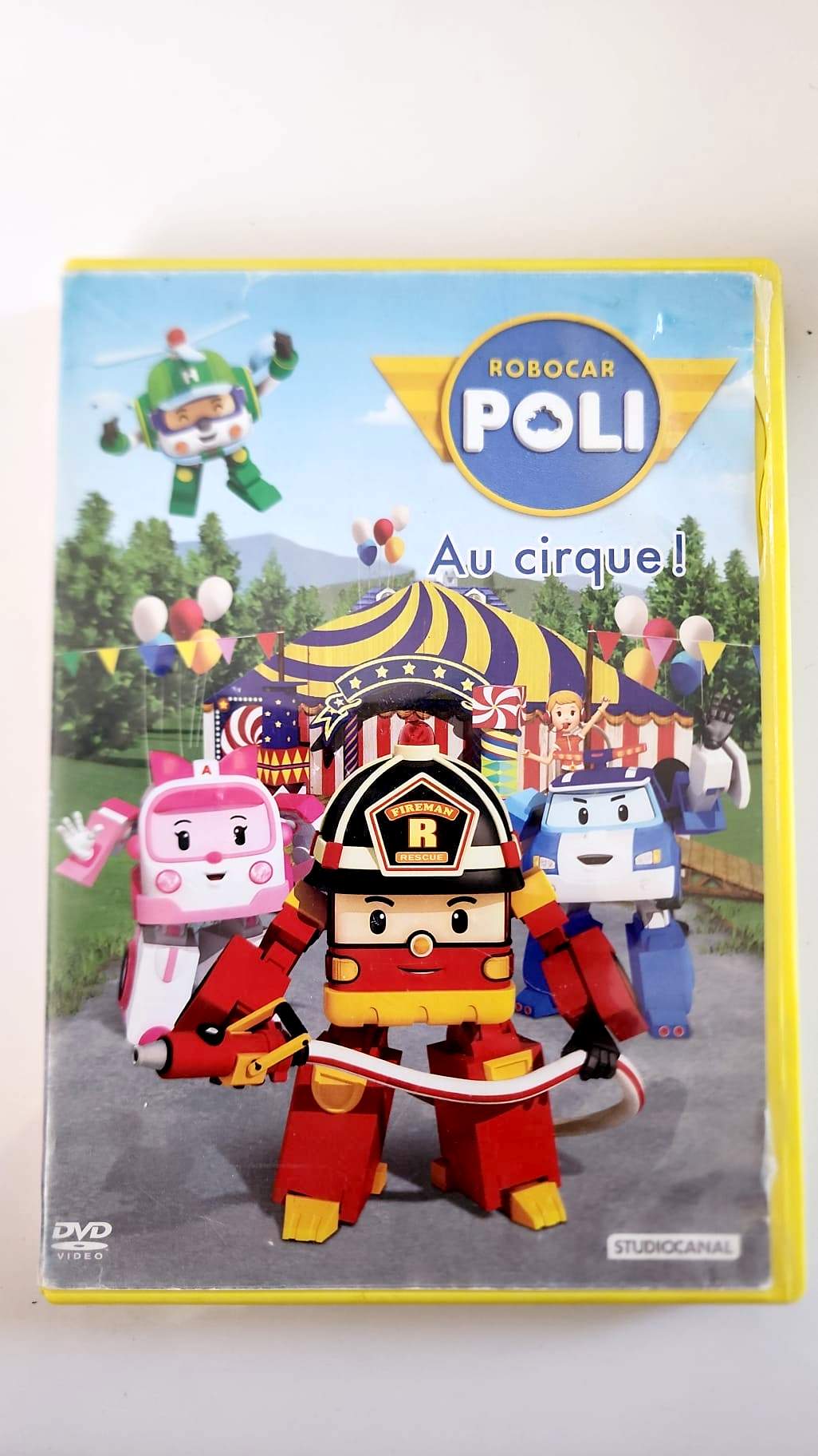 Robocar Poli Au cirque – Pochette recto