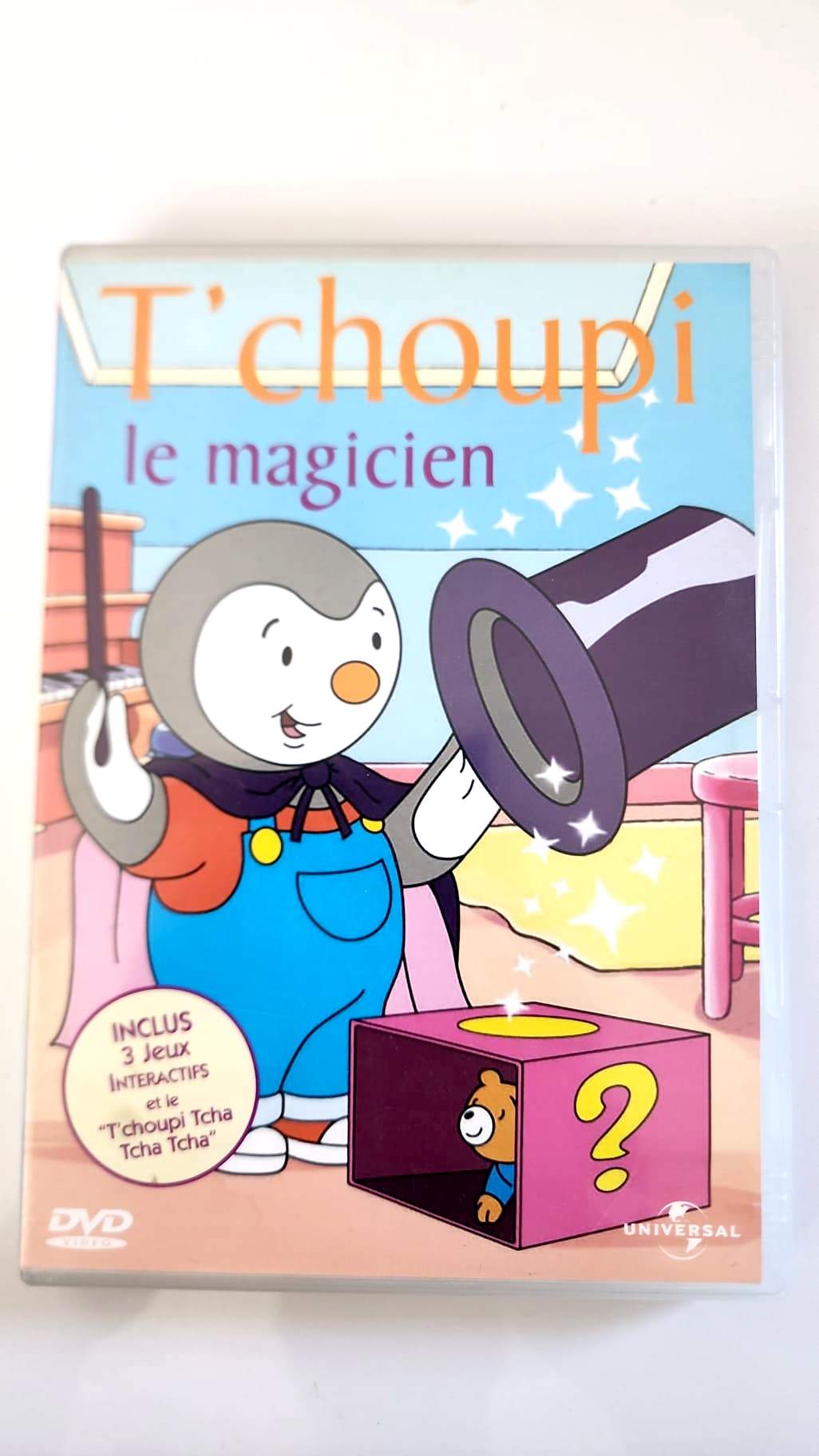 T'choupi le magicien DVD - Recto