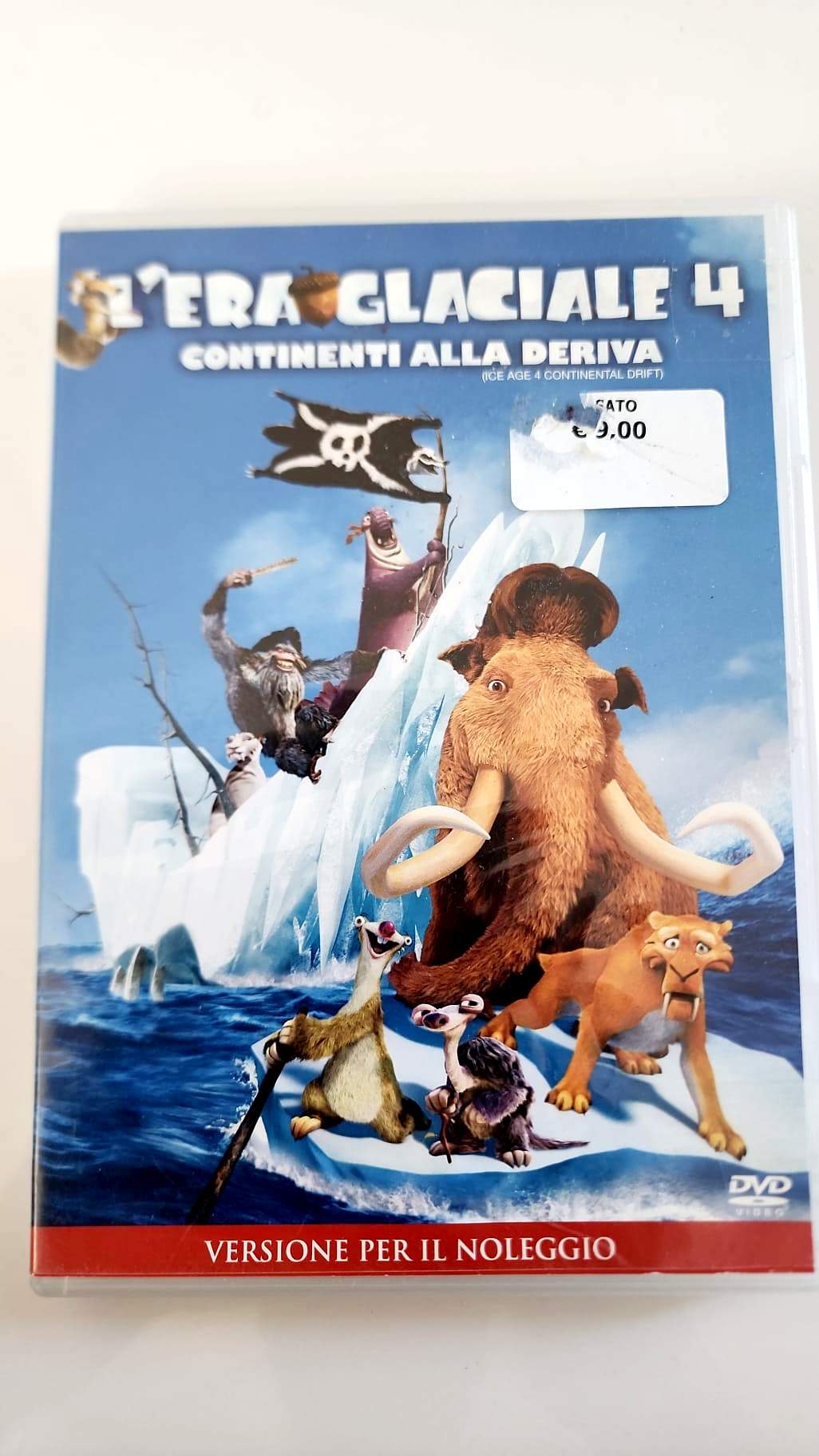 Ice Age 4 La Dérive des Continents DVD - Recto