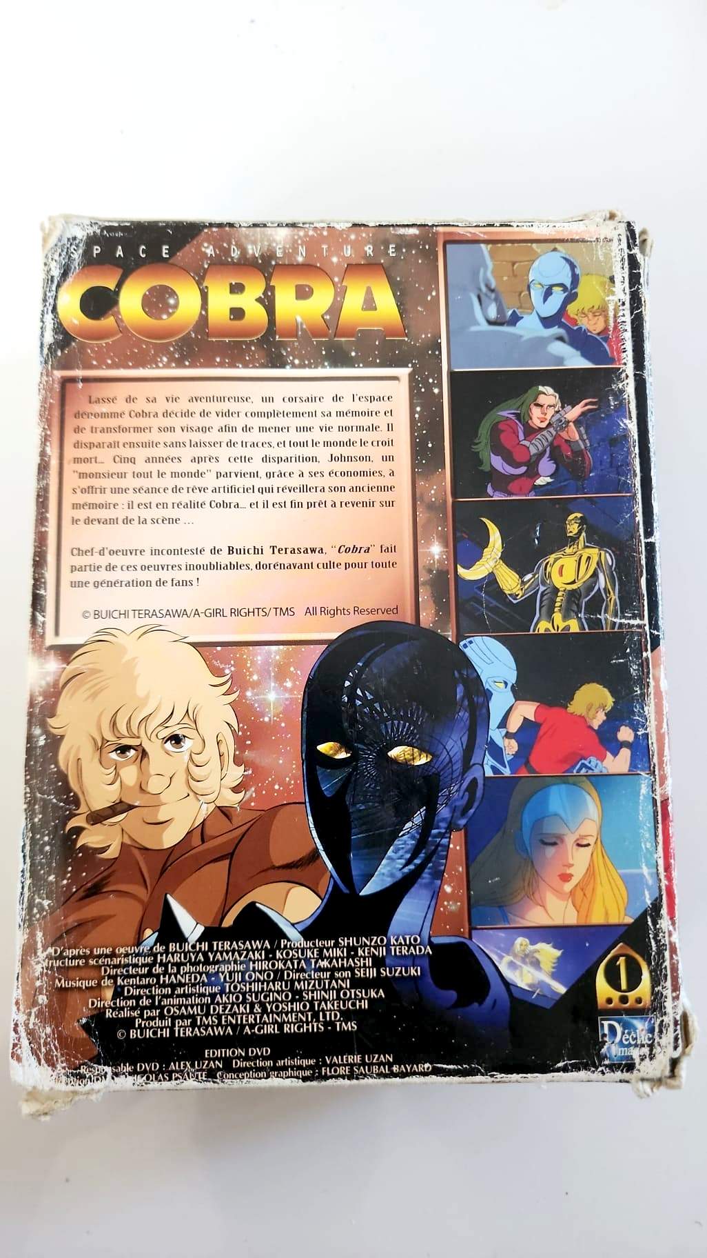 Space Adventure Cobra DVD - Verso