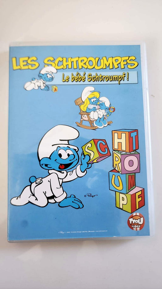 Les Schtroumpfs Le bébé Schtroumpf DVD – Pochette recto