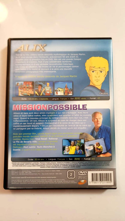 Alix + Mission Possible – Coffret DVD – 2 Films – Dessin Animé & Film Jeunesse