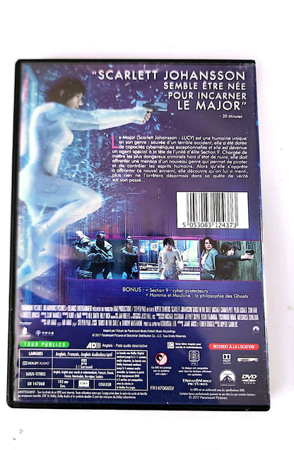 Ghost in the Shell – DVD – Scarlett Johansson – Science-Fiction / Cyberpunk – Rupert Sanders – Version Française PAL