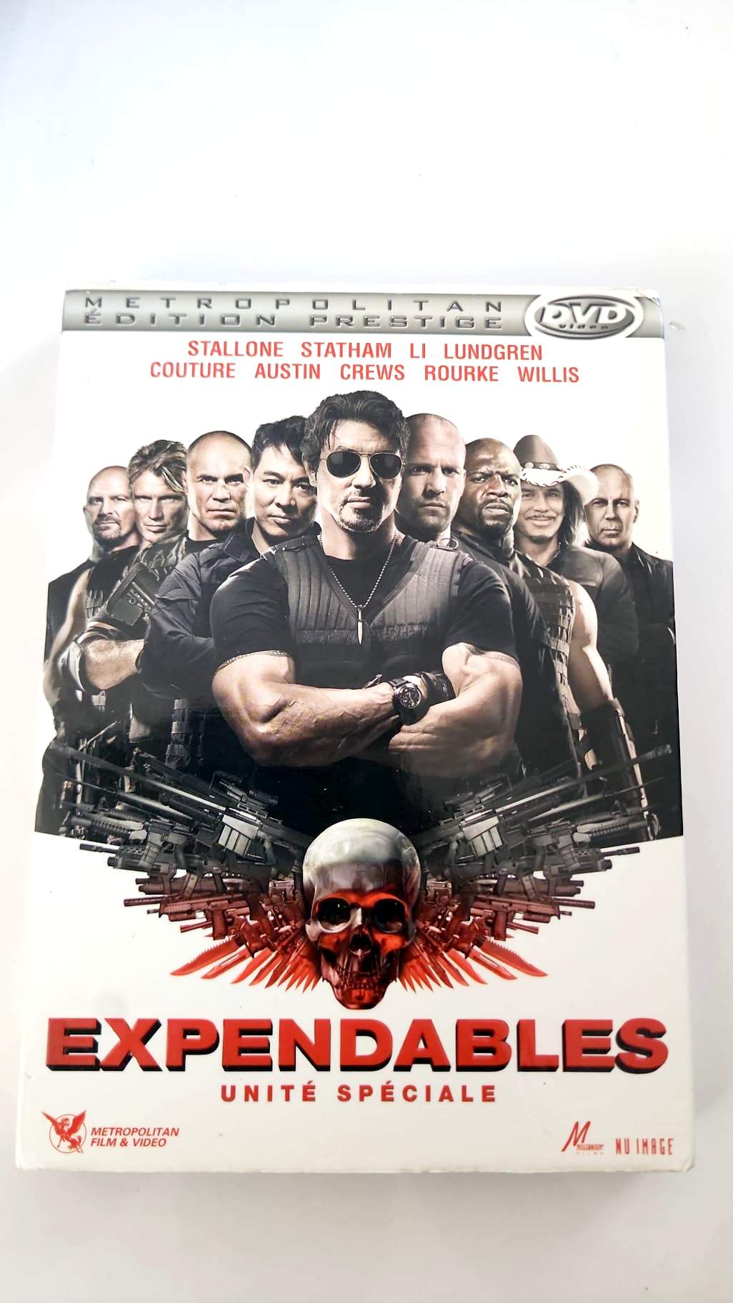 Expendables Unité Spéciale DVD - Recto