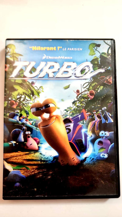Turbo – DVD – DreamWorks Animation Movie – French Version