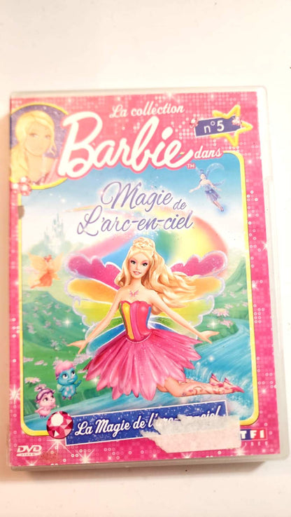 Barbie dans Magie de l'Arc-en-Ciel DVD - Couverture avant TF1 Vidéo Collection N°5