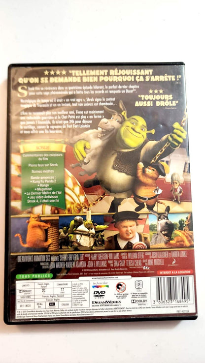 Shrek 4 Il Était Une Fin DVD - Couverture avant DreamWorks