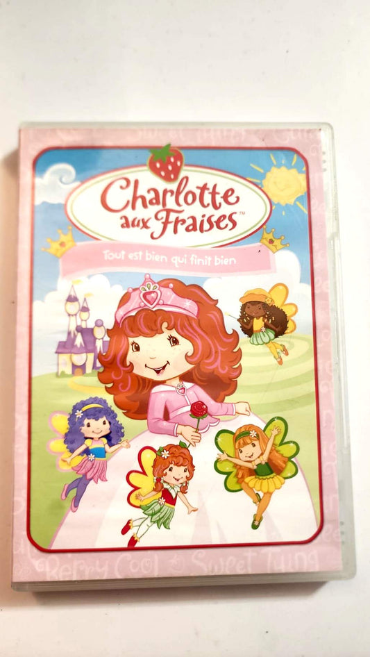 Charlotte aux Fraises Tout est bien qui finit bien DVD - Couverture avant Cinema VIP