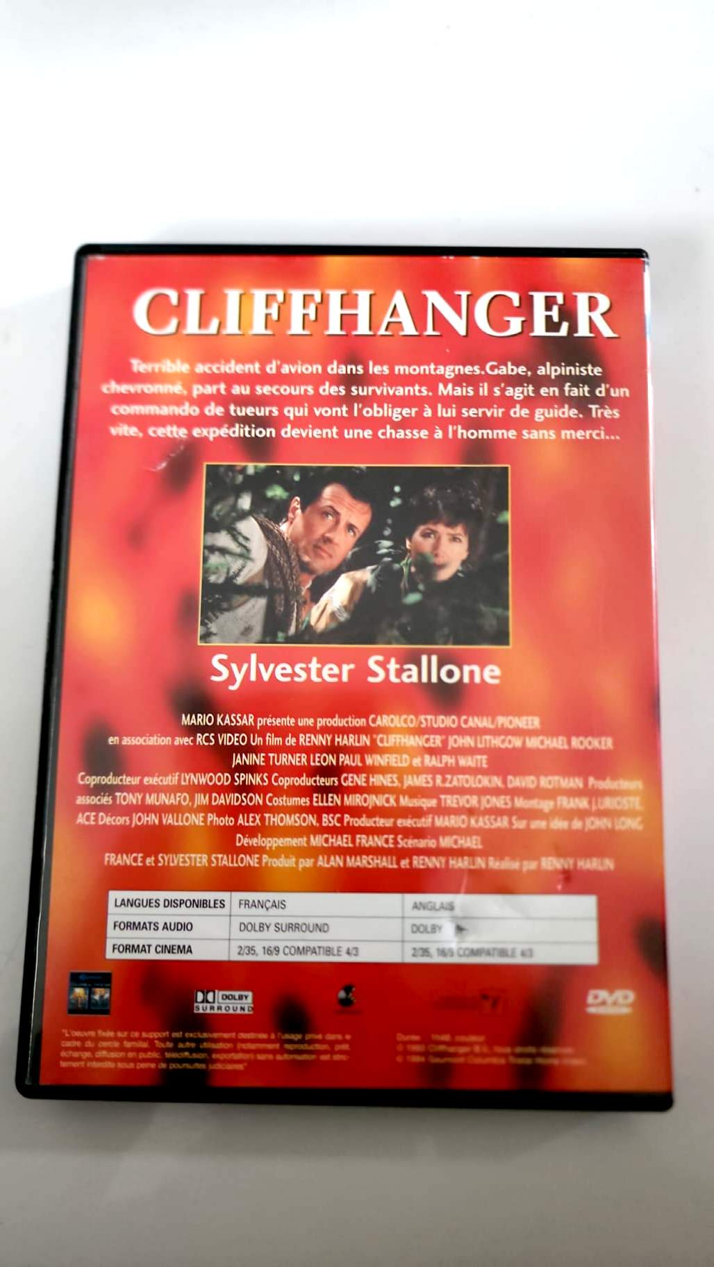 Cliffhanger – DVD Collection Action – Sylvester Stallone