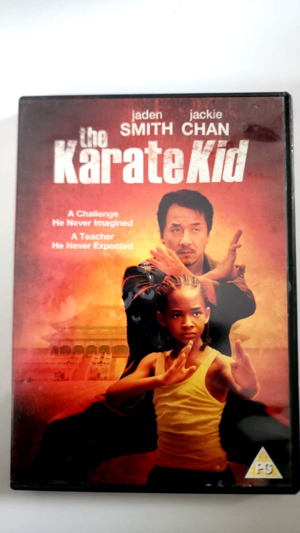 The Karate Kid – DVD Sony – Édition britannique – Jaden Smith et Jackie Chan