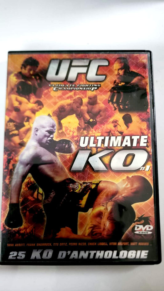 UFC Ultimate KO n° 1 – DVD – 25 KO d’anthologie