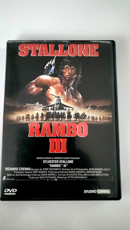 Rambo III DVD StudioCanal verso