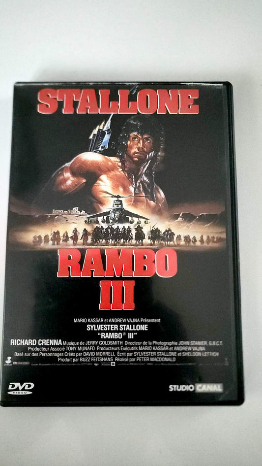 Rambo III DVD StudioCanal verso