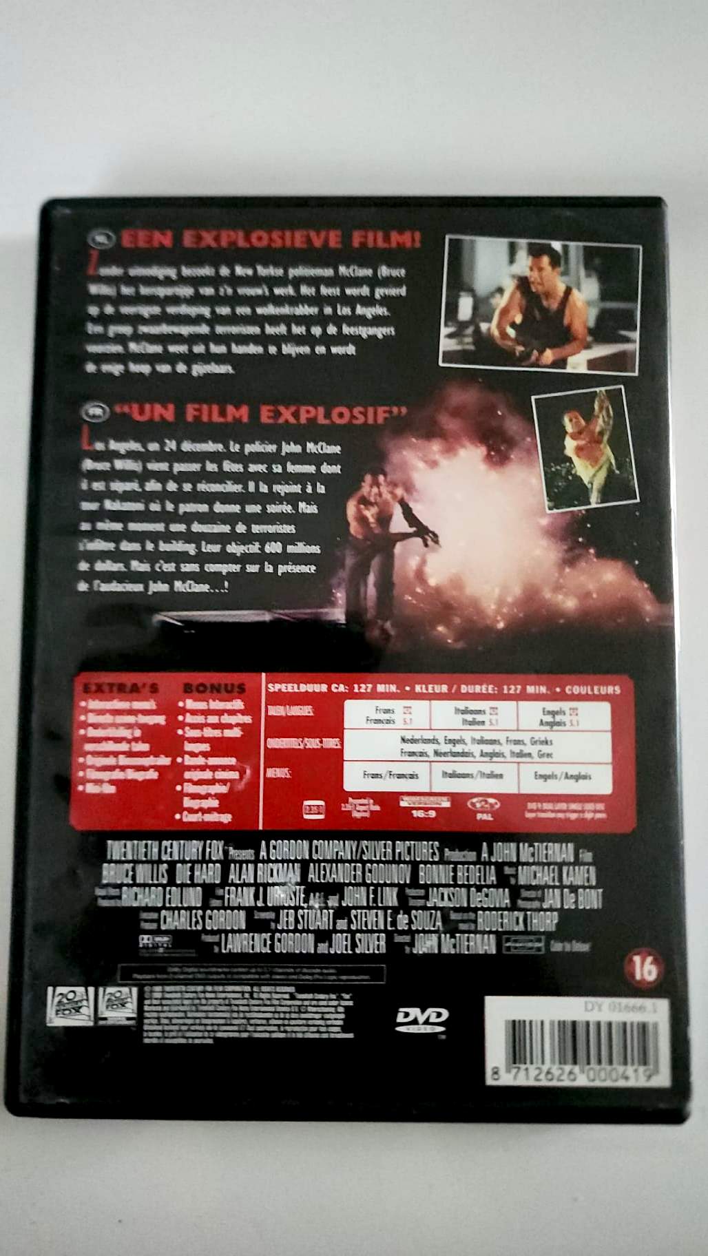 Die Hard code-barres 8712626000419