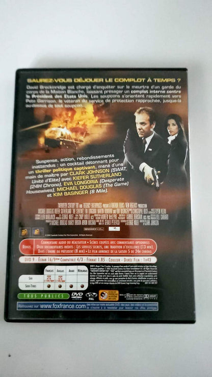The Sentinel DVD Fox verso et caractéristiques