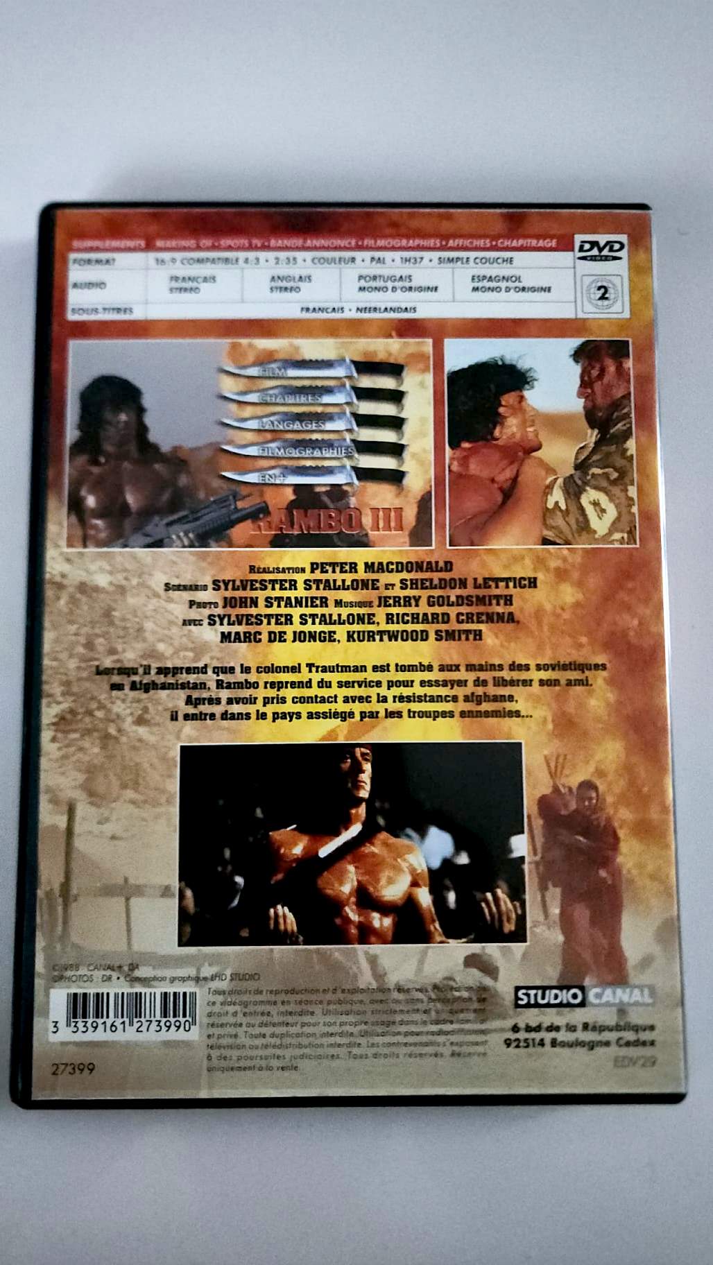 Rambo III code-barres 3339161273990