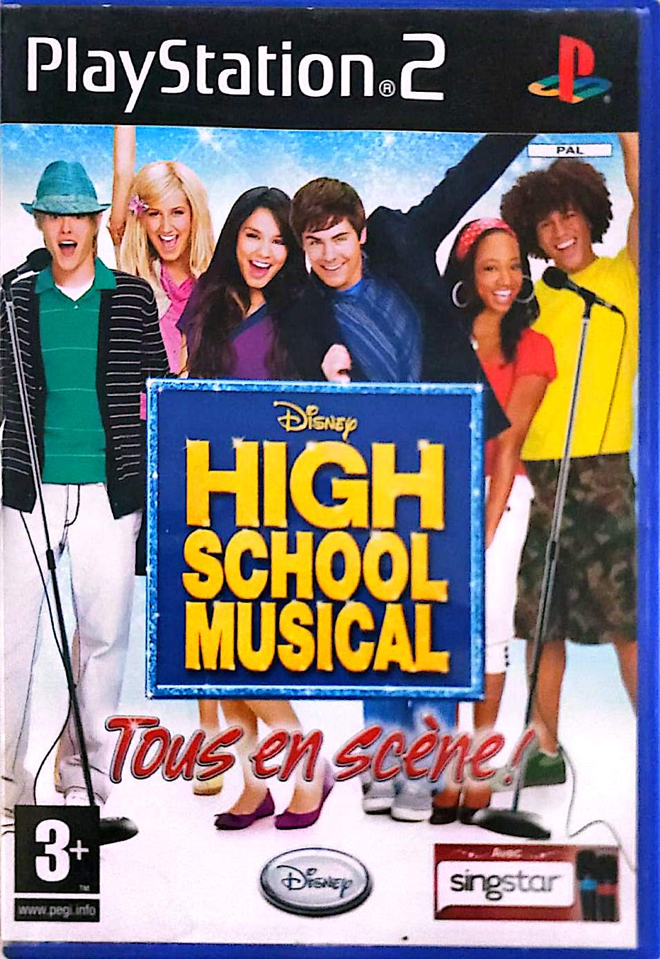 Disney High School Musical : Tous en Scène ! – PS2 – Jeu Musical Karaoké – Disney Interactive – Version Française