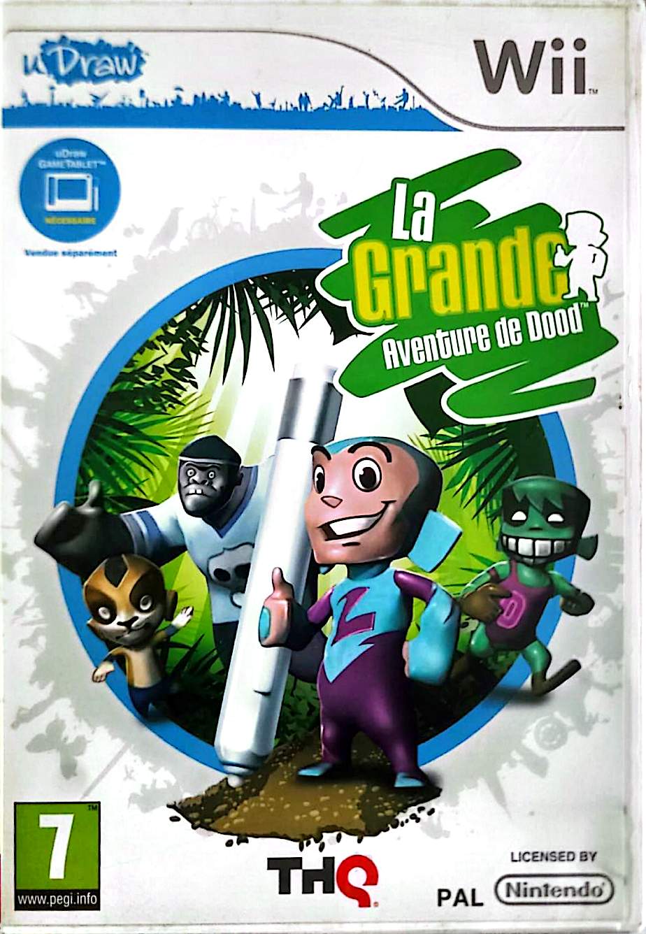 uDraw : La Grande Aventure de Dood – Jeu Wii | Aventure & Dessin | PAL Français | THQ