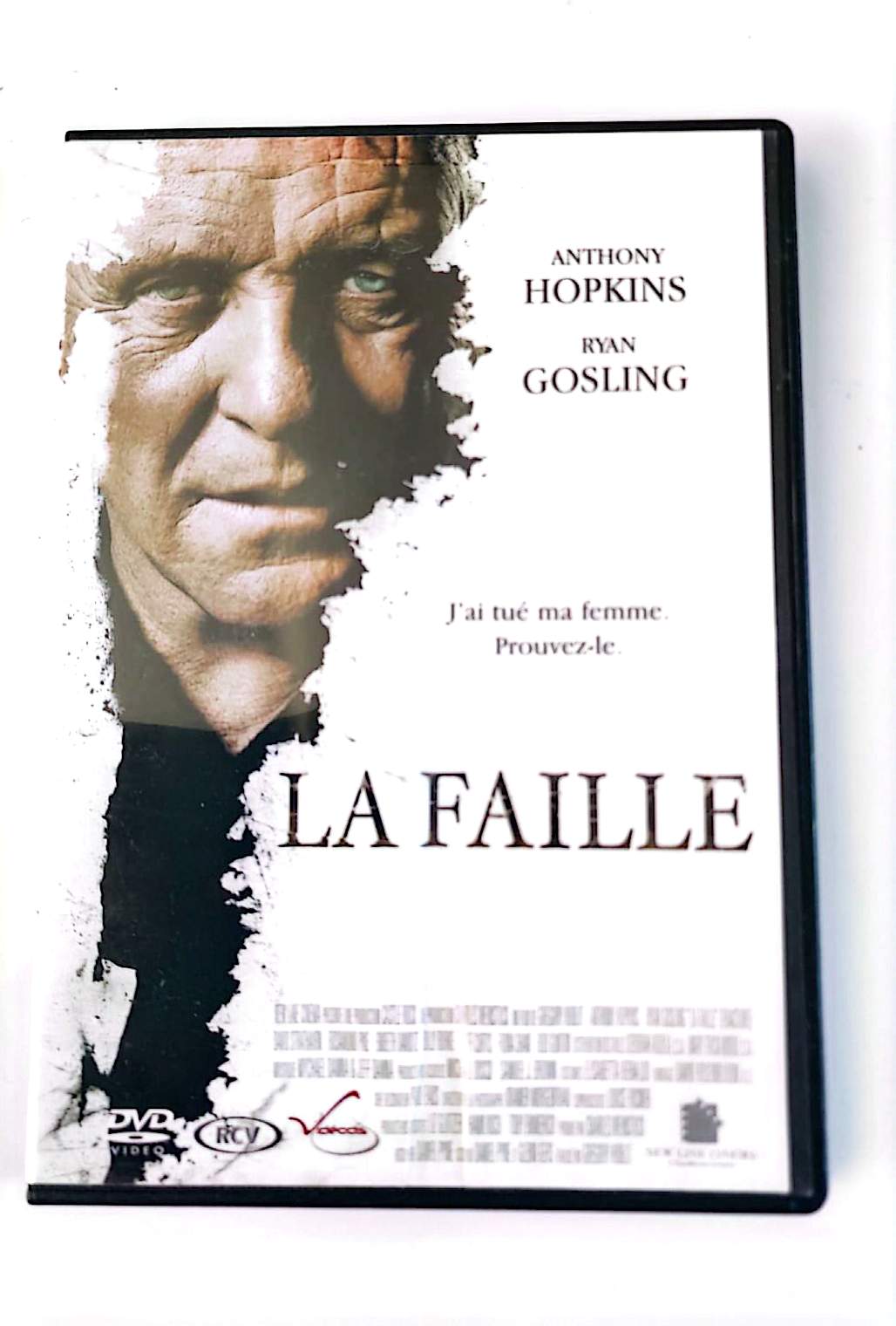 La Faille DVD – Anthony Hopkins, Ryan Gosling – Thriller Judiciaire Fracture | Zone 2 PAL Français