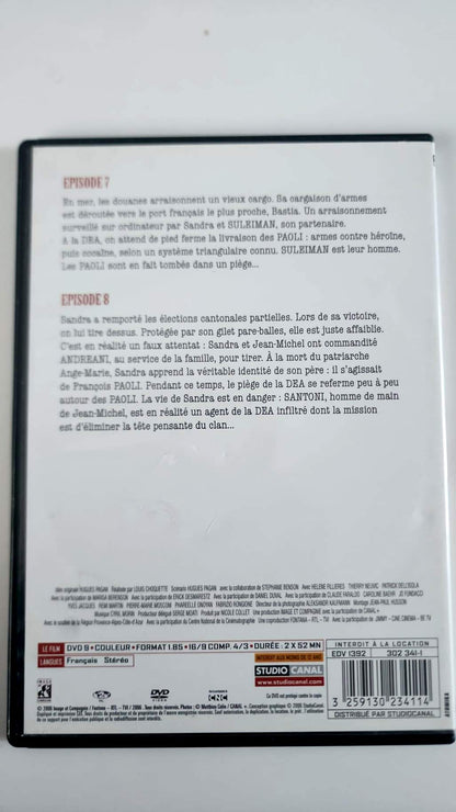 Mafiosa — Le Clan — DVD — Épisodes 7 & 8 — Hélène Fillières, Thierry Neuvic — Hugues Pagan | Studio Canal | Série
