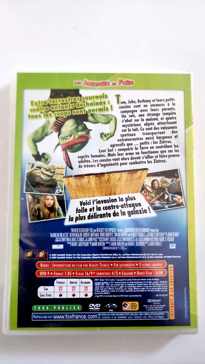 Les Zintrus DVD - Couverture arrière synopsis bonus 20th Century Fox