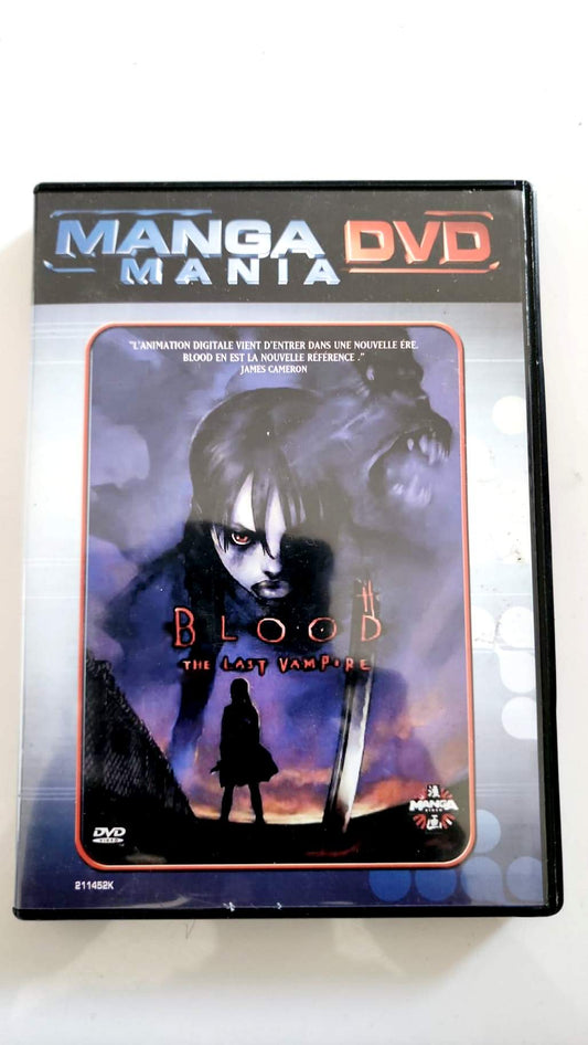 Blood The Last Vampire DVD - Couverture avant Manga Mania Pathé Production I.G