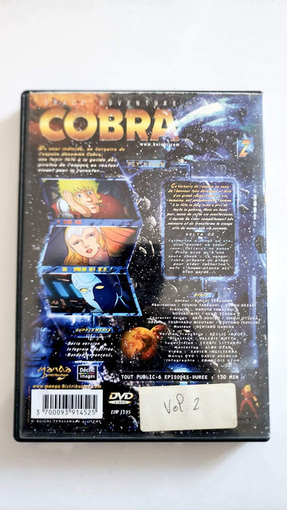 Space Adventure Cobra Vol.2 DVD - Code-barres 3700093914525 EDV 1195 Manga Distribution