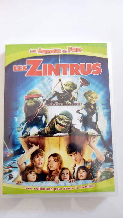 Les Zintrus DVD - Couverture avant Collection Les Animaux en Folie 20th Century Fox