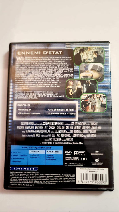 Ennemi d’État édition spéciale verso