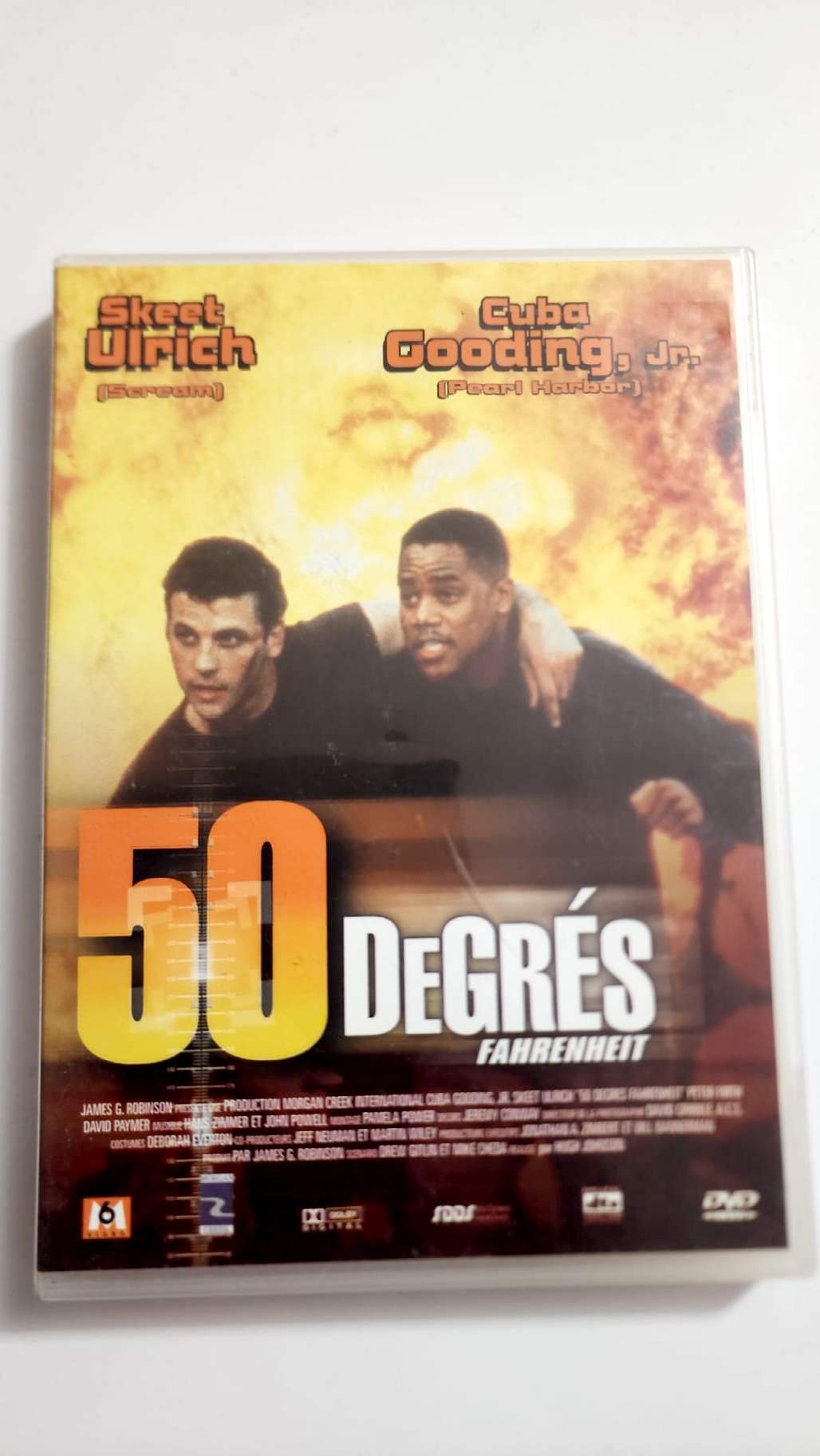 Jaquette avant du DVD 50 degrés Fahrenheit