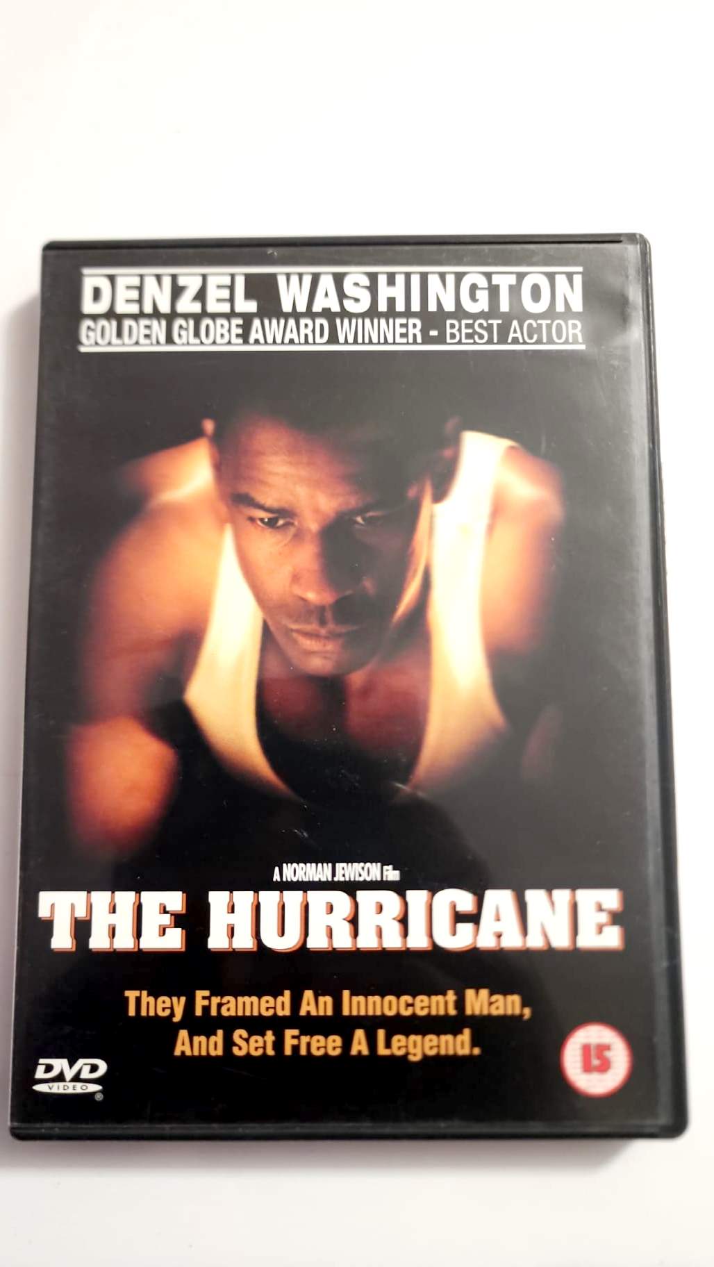 The Hurricane DVD verso