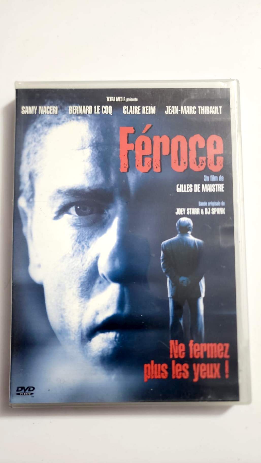 Jaquette avant du DVD Féroce de Gilles de Maistre