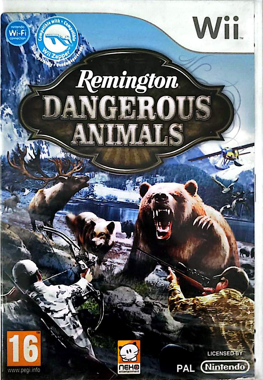 Remington Dangerous Animals – Jeu Wii | Chasse & Tir | Compatible Wii Zapper | PAL Français