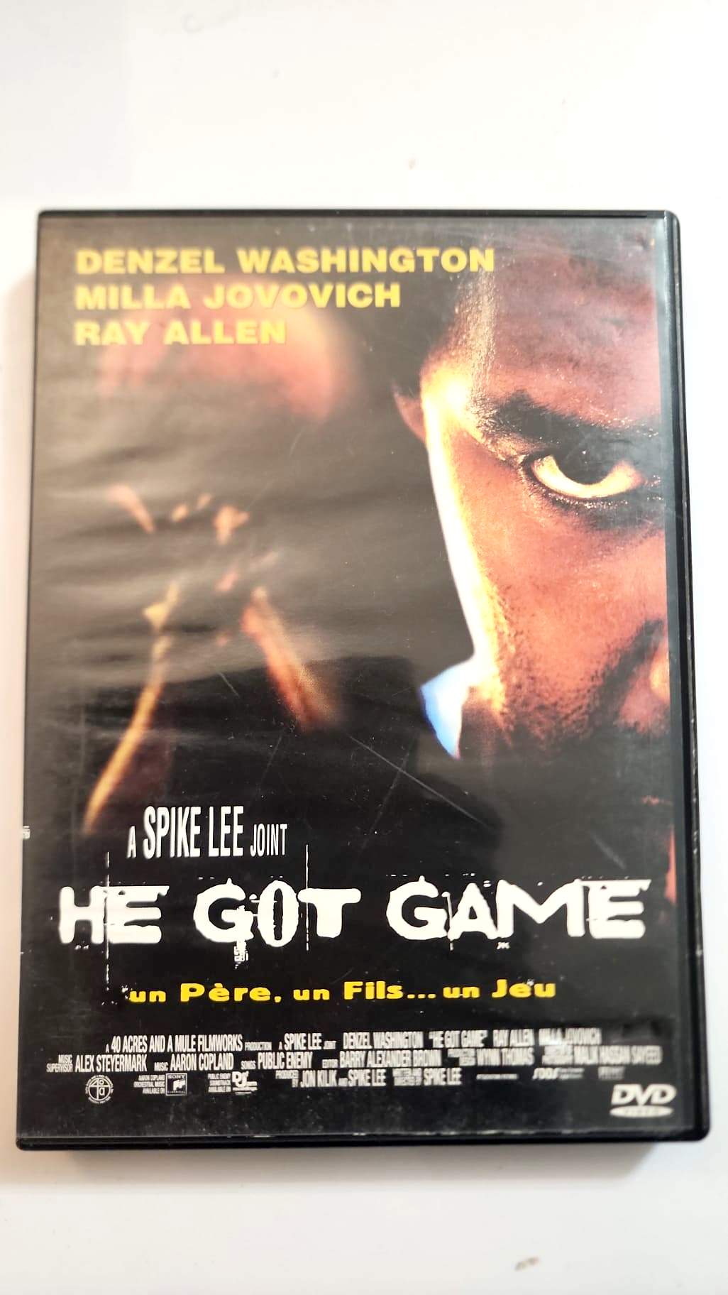 He Got Game DVD – Spike Lee | Denzel Washington, Milla Jovovich, Ray Allen | DVDY Zone 2 PAL