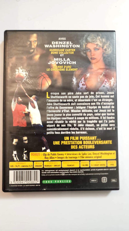 He Got Game DVD – Spike Lee | Denzel Washington, Milla Jovovich, Ray Allen | DVDY Zone 2 PAL