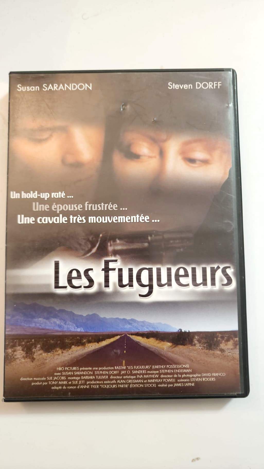 Les Fugueurs DVD Susan Sarandon - Recto
