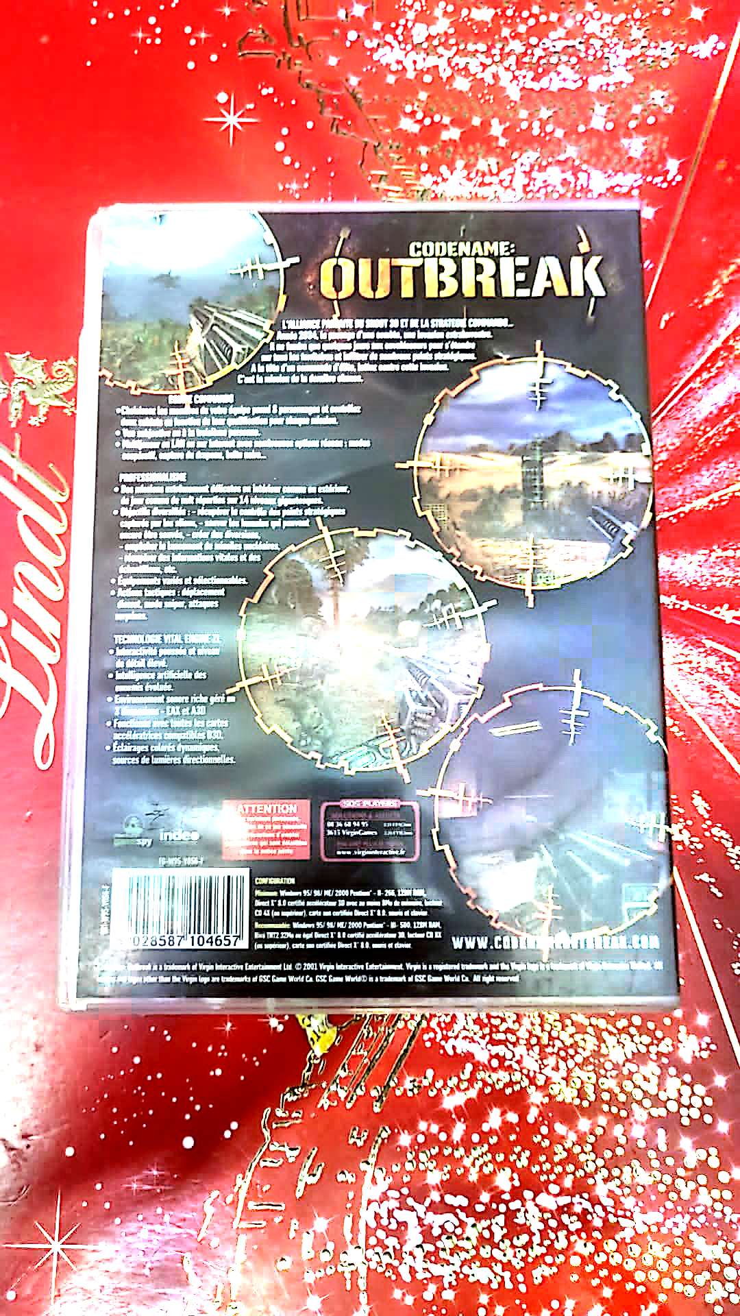 Jeu vidéo PC : codename outbreak