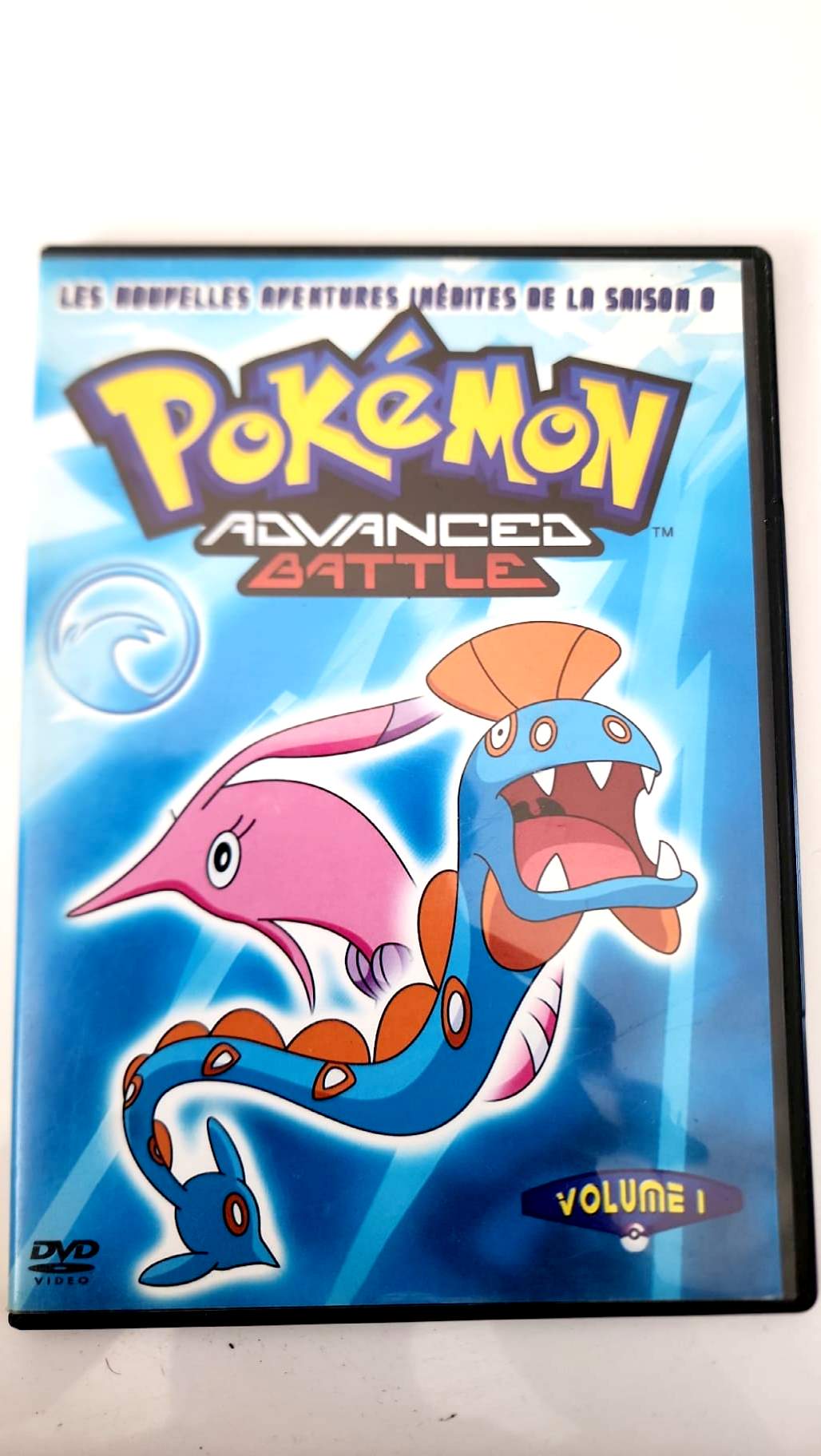 Pokémon Advanced Battle Volume 1, jaquette avant du DVD