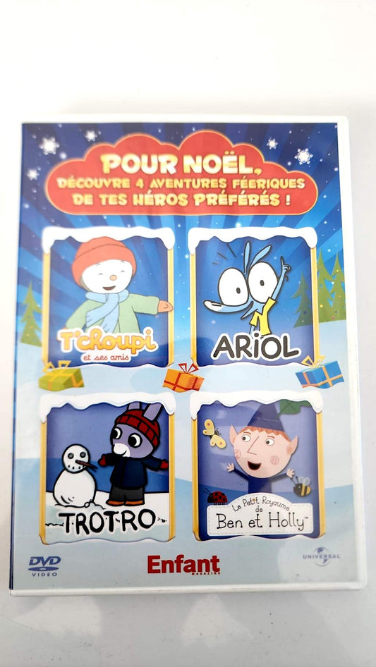 Tes héros 4 aventures incroyables, jaquette avant du DVD