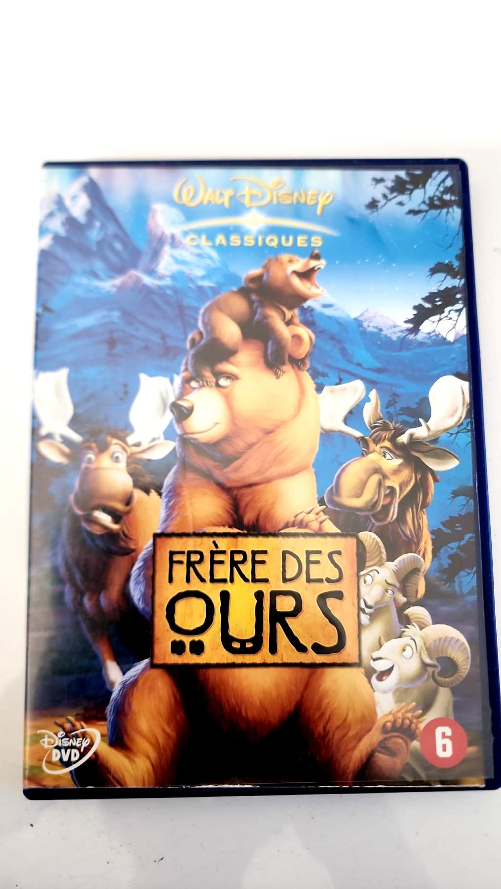 Frère des ours Disney Classiques, jaquette avant du DVD