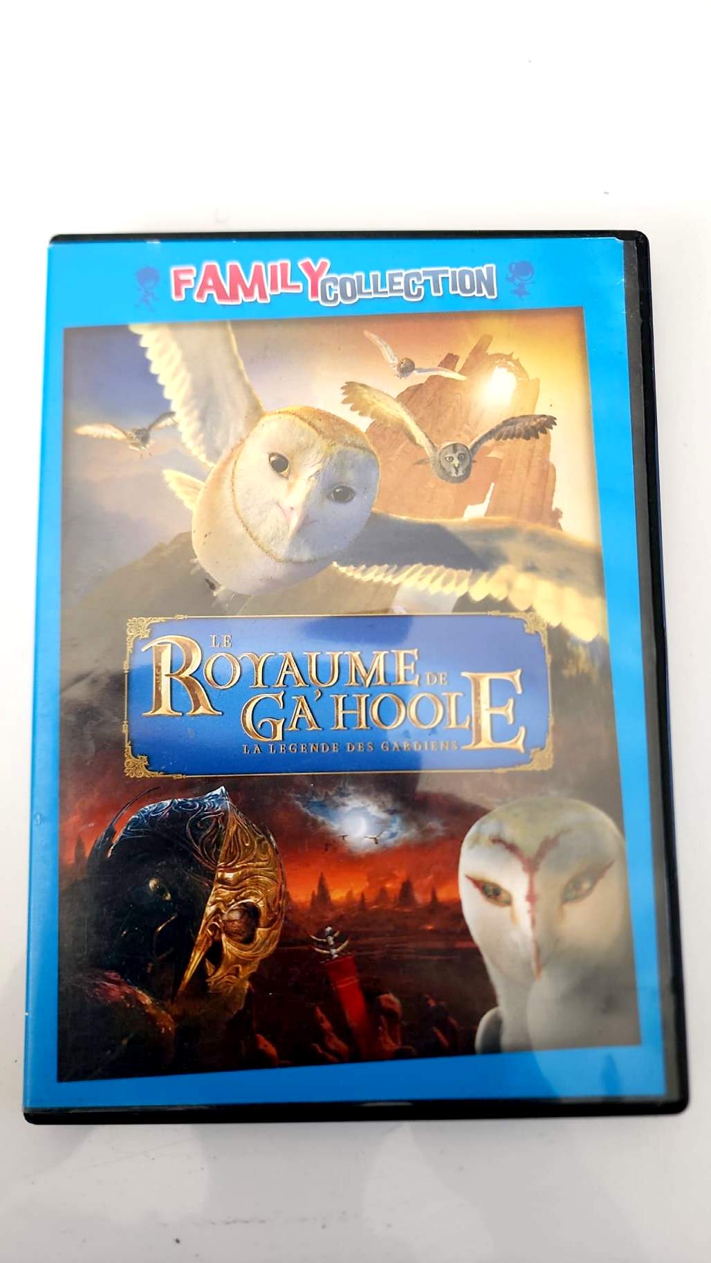 Le Royaume de Ga’Hoole, jaquette arrière du DVD