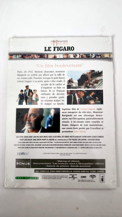 Monsieur Batignole – DVD – Gérard Jugnot – Édition Le Figaro