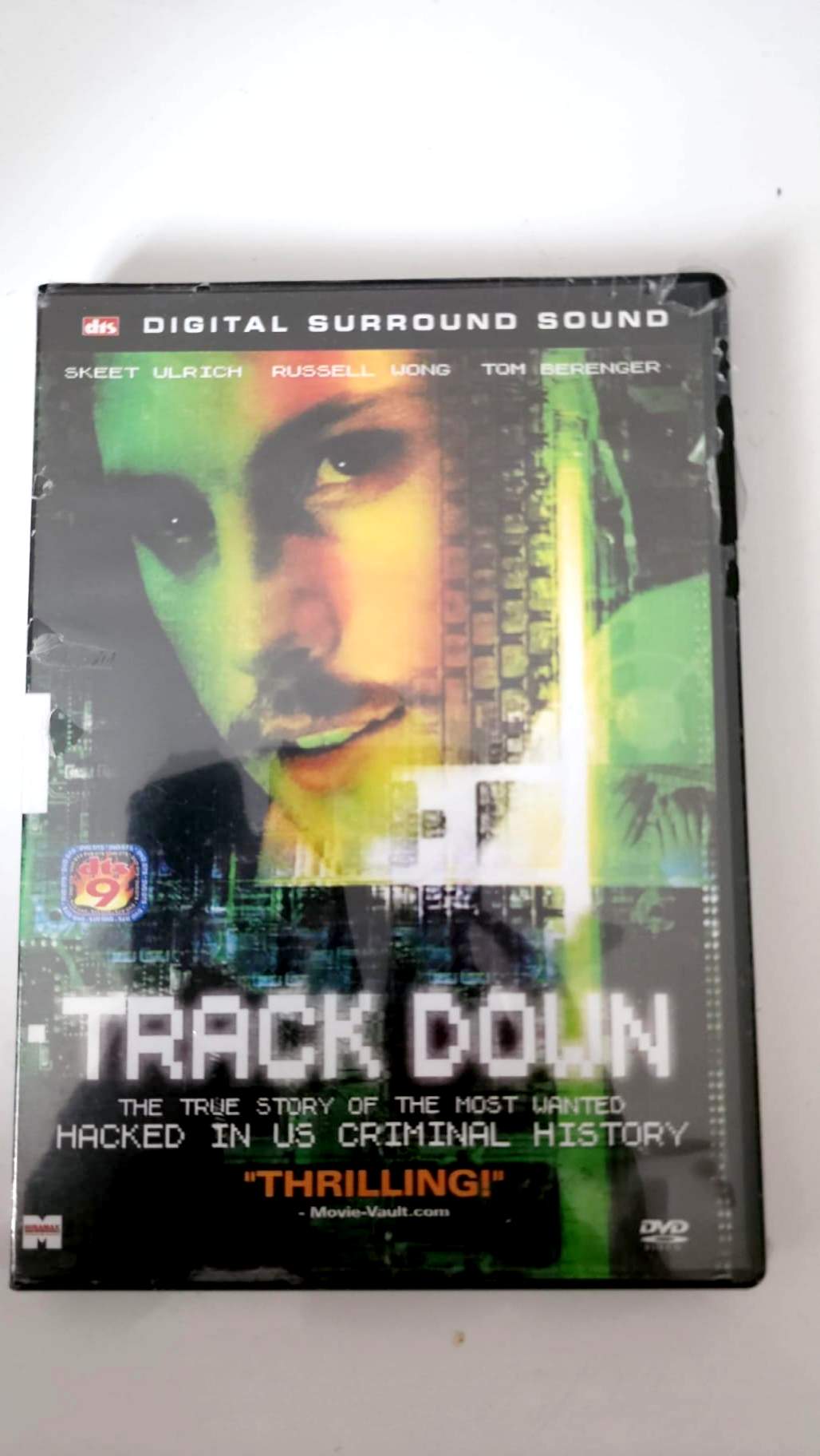 Track Down DVD – verso
