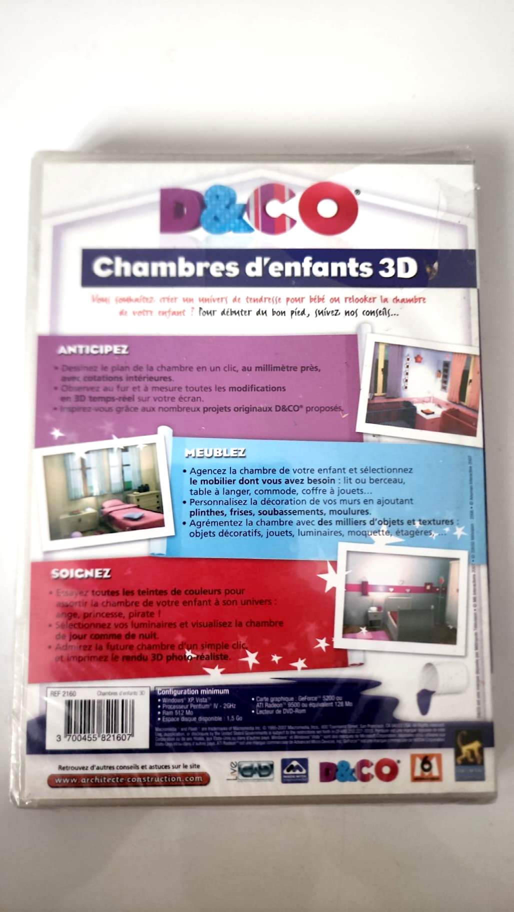 D&CO Chambres d’enfants 3D – verso