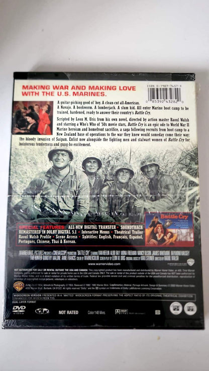 Battle Cry – DVD Warner – Raoul Walsh – Édition import