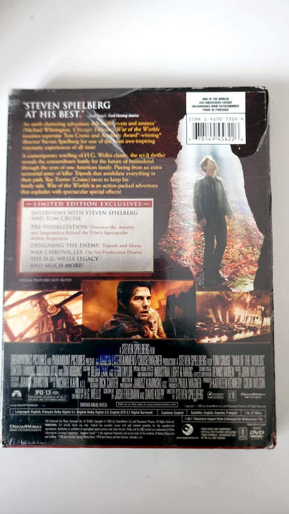 War of the Worlds édition limitée 2 DVD – verso