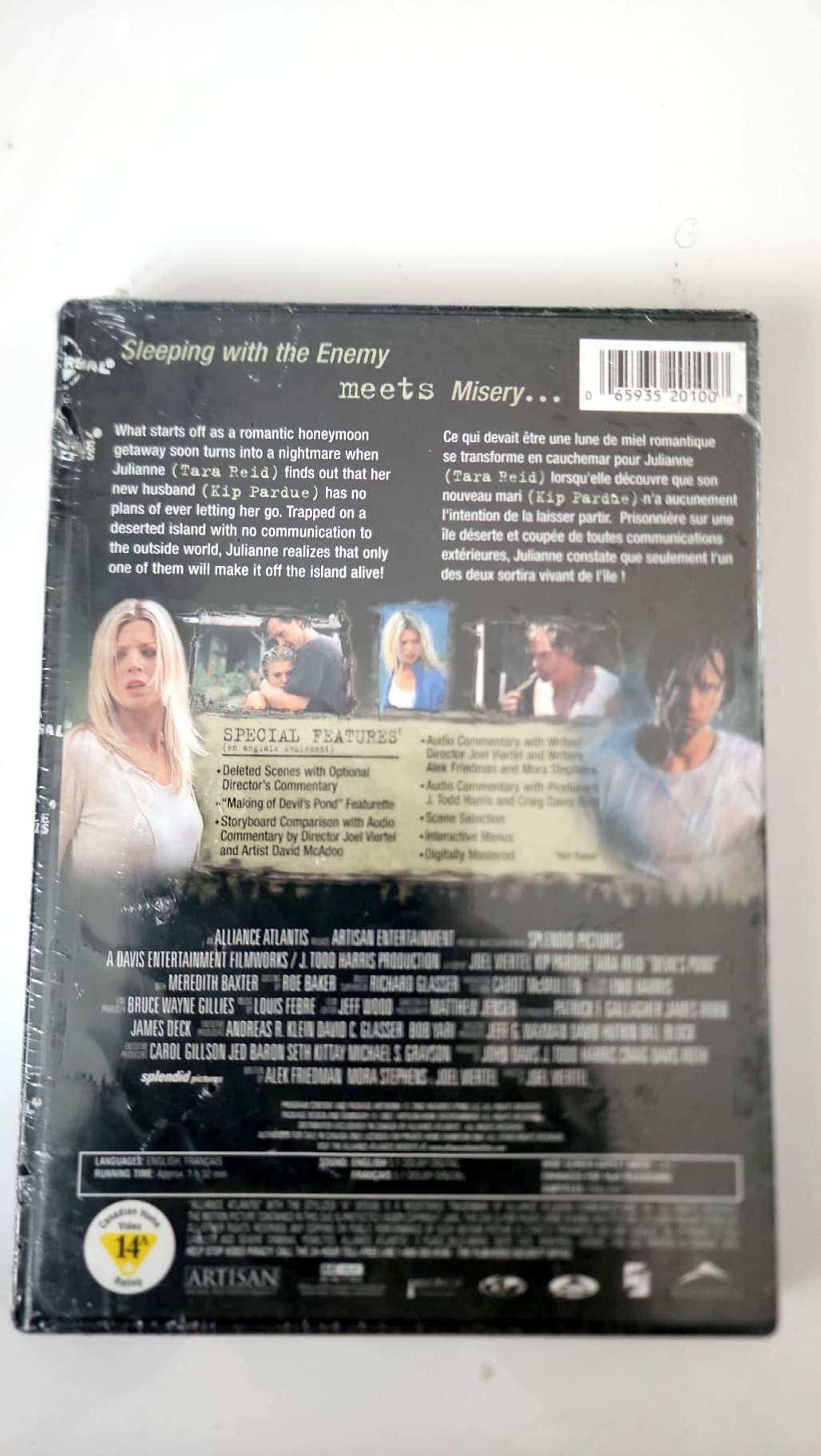 Devil’s Pond – La Prisonnière du lac – DVD – Tara Reid et Kip Pardue